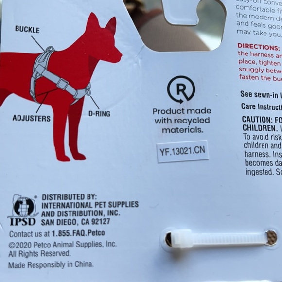 Reddy Dog Nwt Reddy Stepin Dog Harness Xlxxl Very Nice Benefits